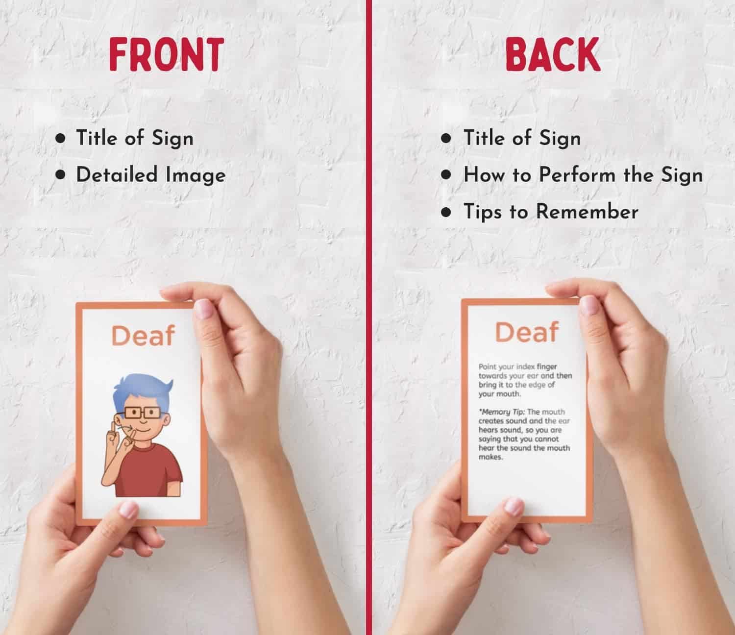 Enhance Language Skills with American Sign Language Cards for Toddlers and Beginners