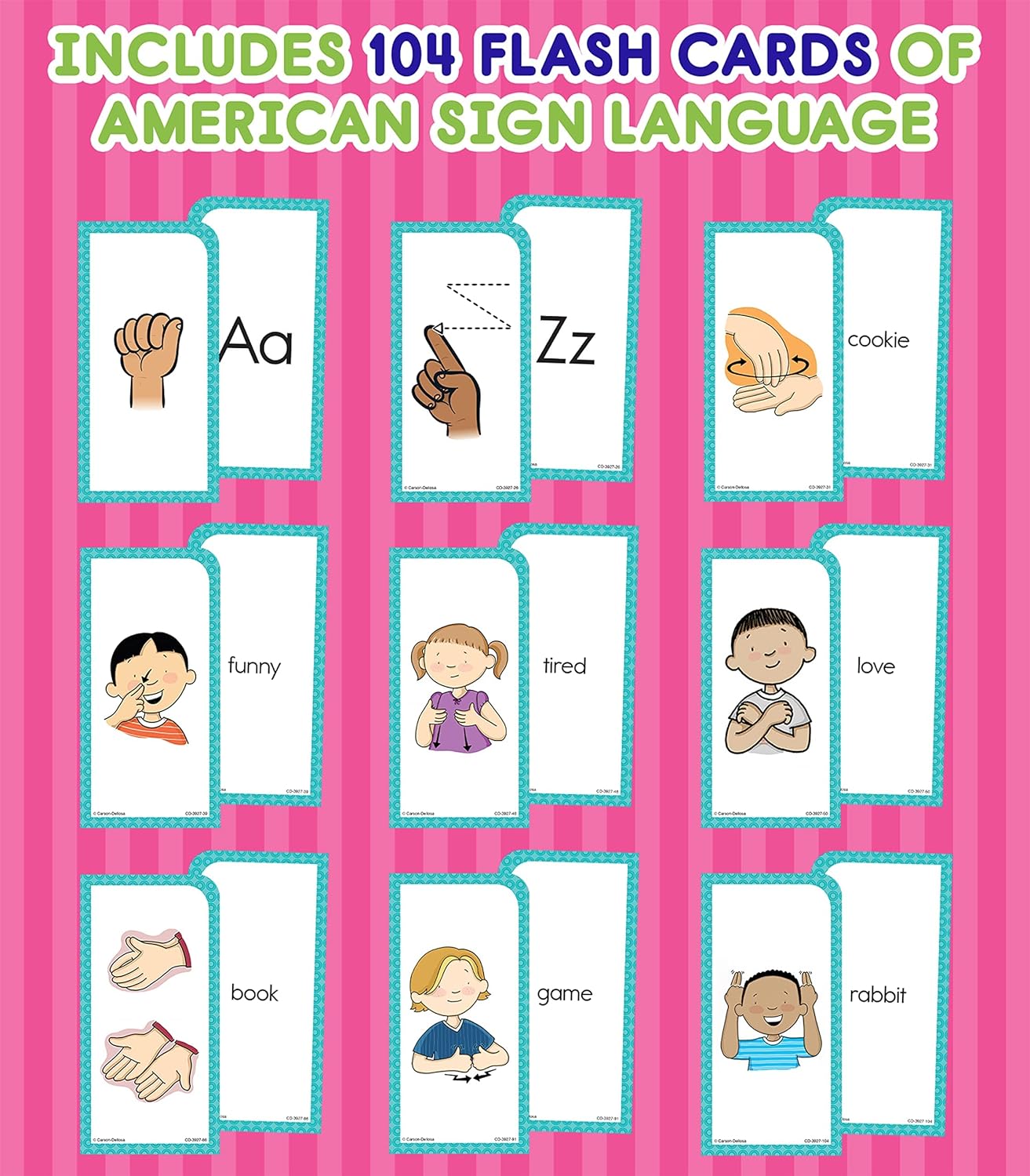 Carson Dellosa 104 American Sign Language Flash Cards: A Comprehensive Review