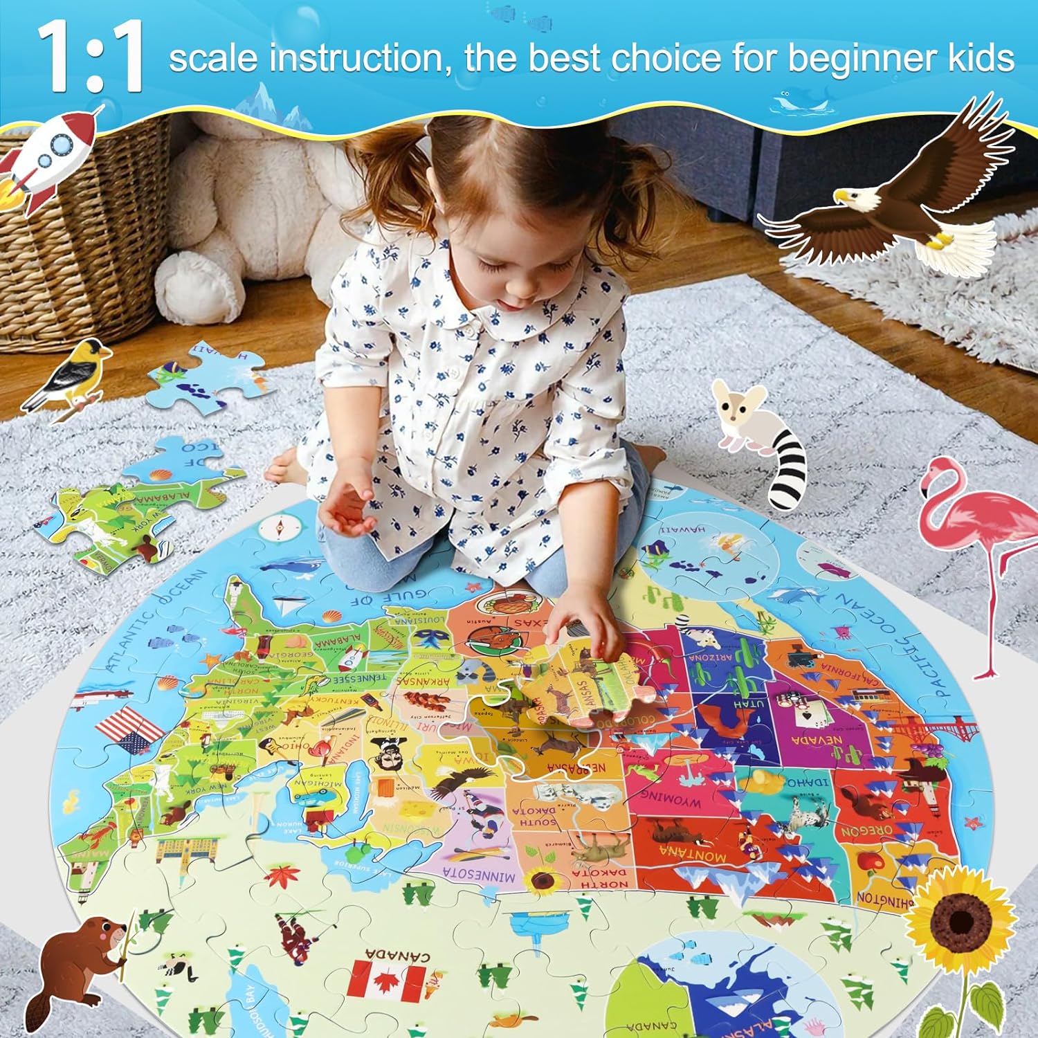 DIGOBAY United States Puzzle: A Fun and Educational Journey for Kids