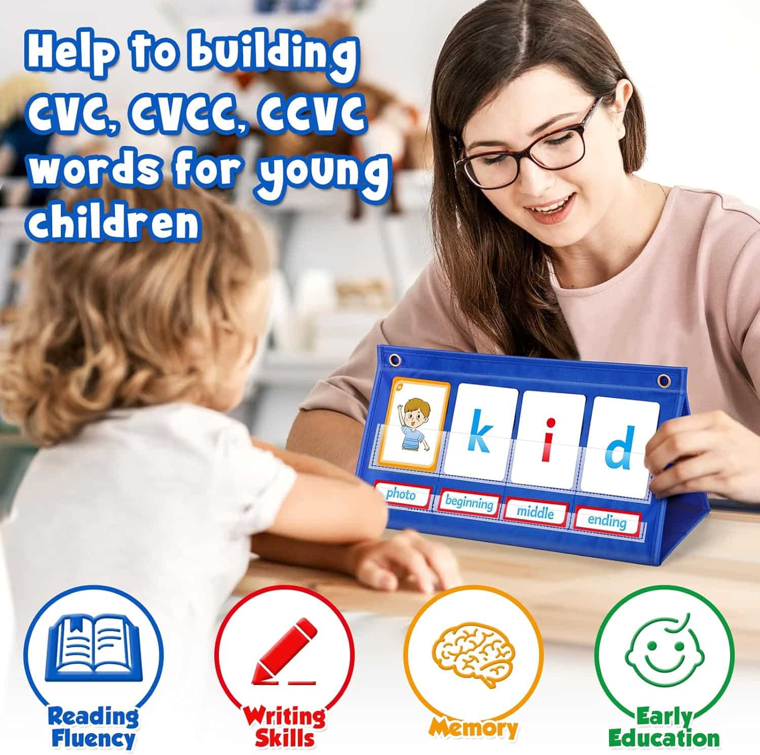 Torlam CVC Word Builder: The Ultimate Phonics Game for Kindergarten Learning